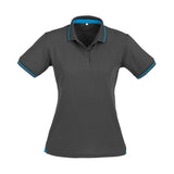 Fashion Biz P226LS Womens Jet Short Sleeve Polo