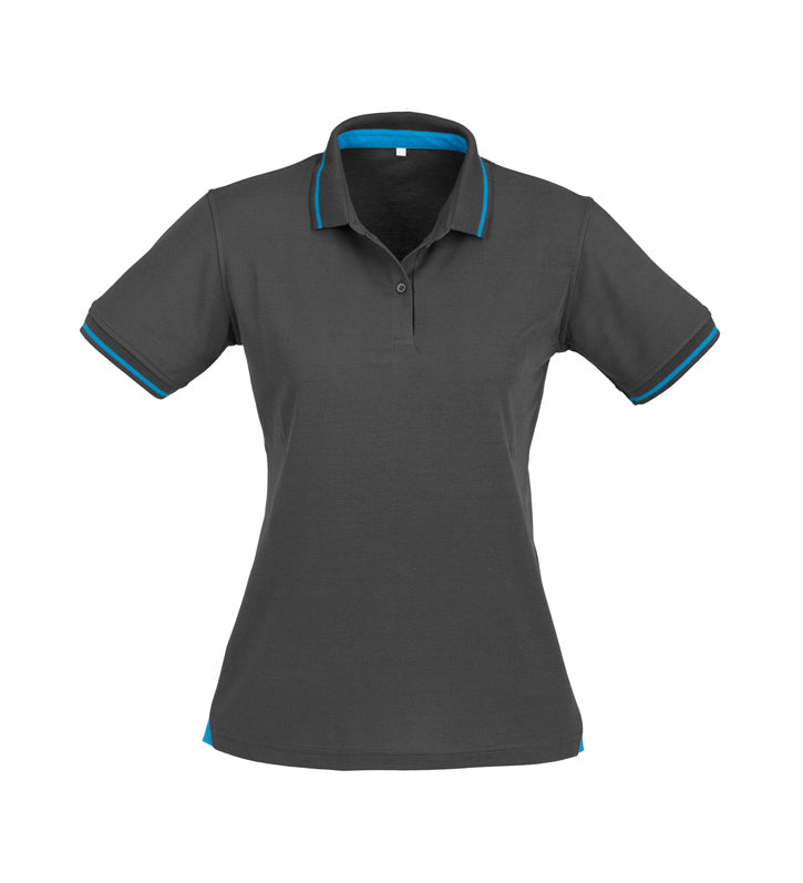 Fashion Biz P226LS Womens Jet Short Sleeve Polo
