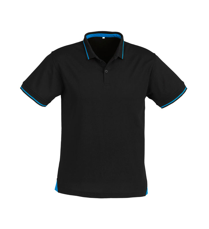 Fashion Biz P226MS Mens Jet Short Sleeve Polo