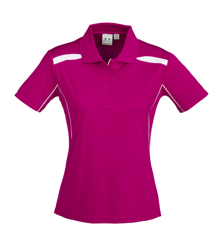 Fashion Biz P244LS Womens United Short Sleeve Polo