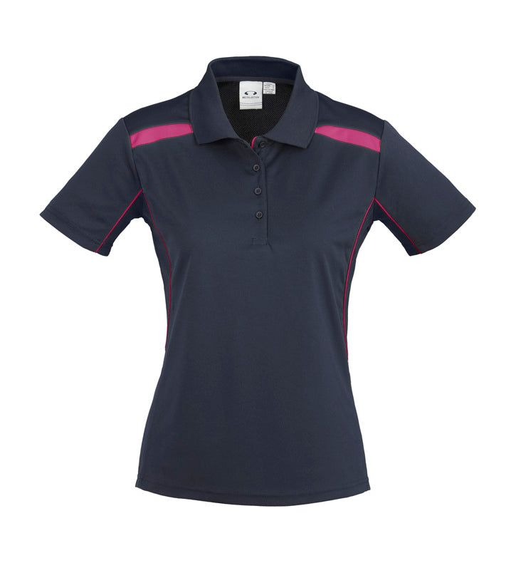 Fashion Biz P244LS Womens United Short Sleeve Polo