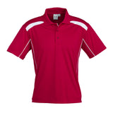Fashion Biz P244MS Mens United Short Sleeve Polo
