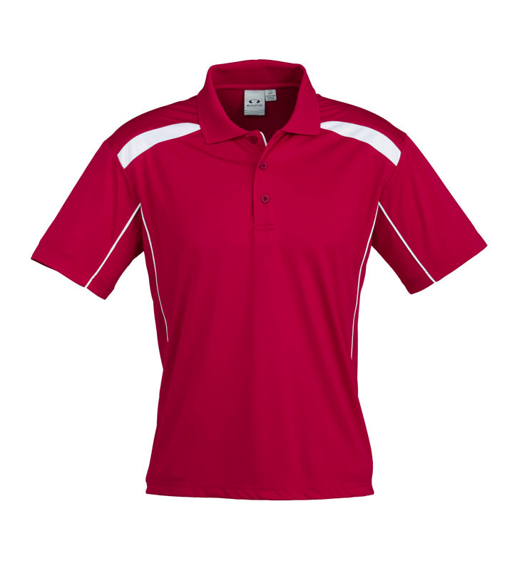 Fashion Biz P244MS Mens United Short Sleeve Polo