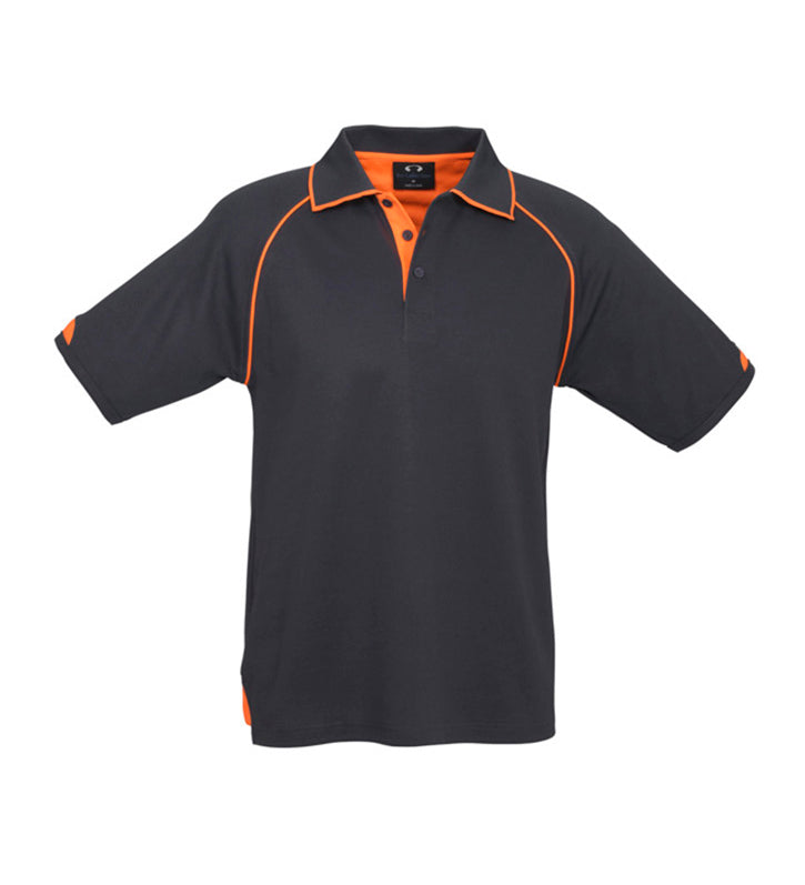 Fashion Biz P29012 Mens Fusion Short Sleeve Polo