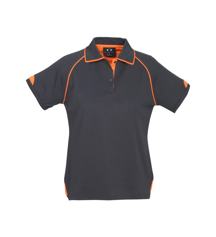 Fashion Biz P29022 Womens Fusion Short Sleeve Polo