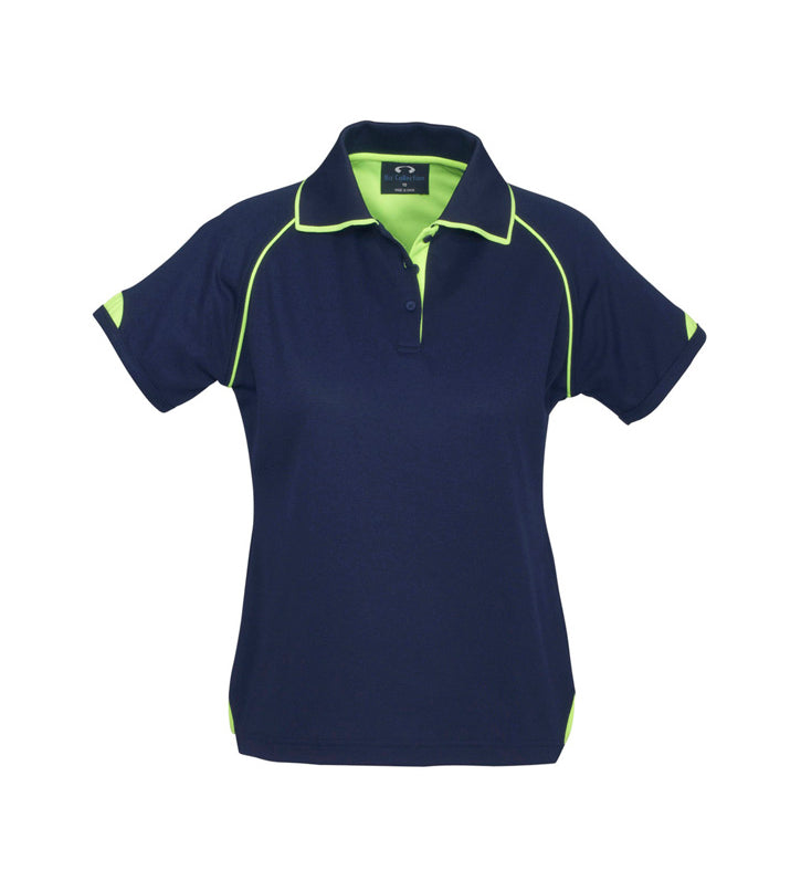 Fashion Biz P29022 Womens Fusion Short Sleeve Polo