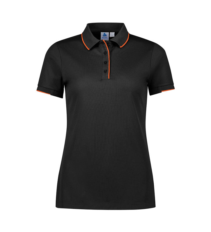 Fashion Biz P313LS Womens Focus Short Sleeve Polo
