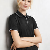 Fashion Biz P3225 Womens Elite Short Sleeve Polo