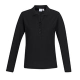 Womens Crew Long Sleeve Polo