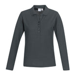 Fashion Biz P400LL Womens Crew Long Sleeve Polo
