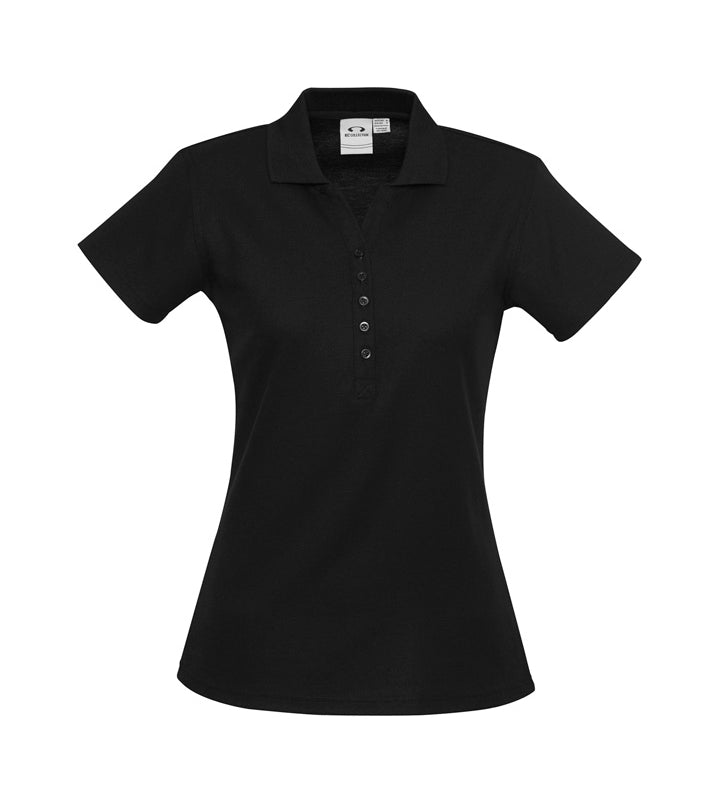 Fashion Biz P400LS Womens Crew Short Sleeve Polo