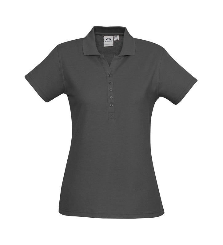Fashion Biz P400LS Womens Crew Short Sleeve Polo