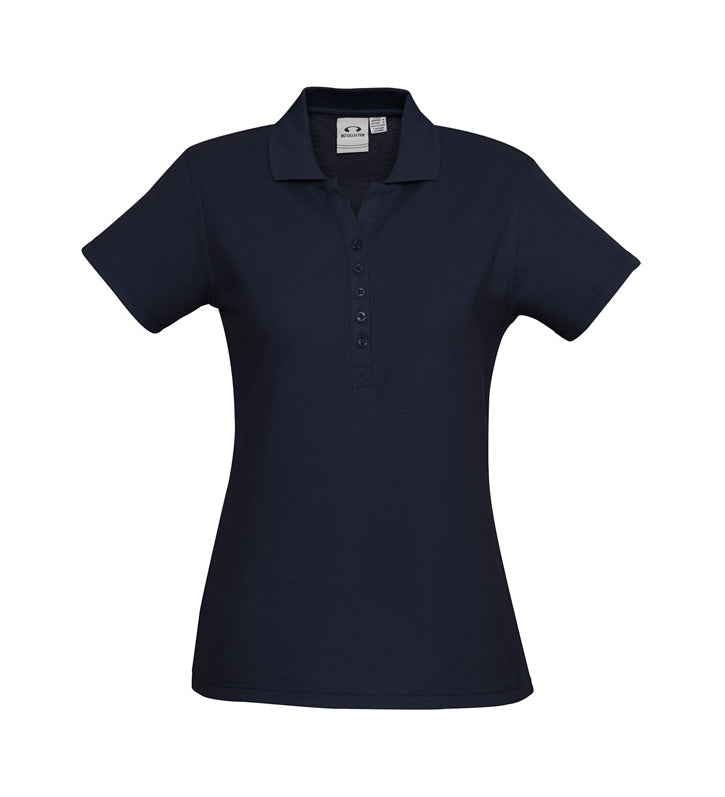 Fashion Biz P400LS Womens Crew Short Sleeve Polo