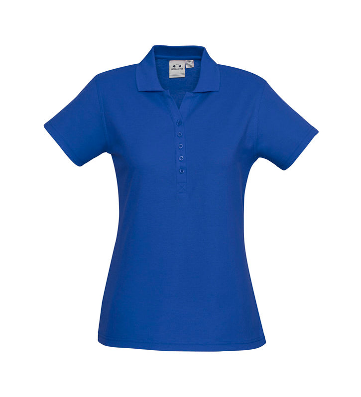 Fashion Biz P400LS Womens Crew Short Sleeve Polo