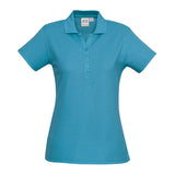 Fashion Biz P400LS Womens Crew Short Sleeve Polo