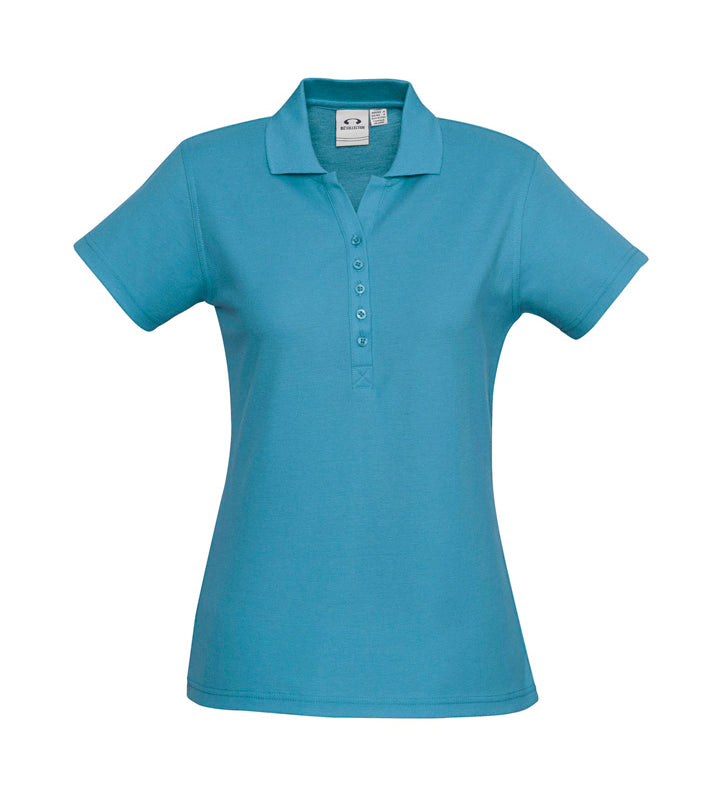 Fashion Biz P400LS Womens Crew Short Sleeve Polo