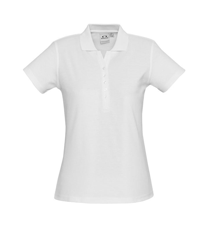 Fashion Biz P400LS Womens Crew Short Sleeve Polo