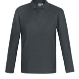 Mens Crew Long Sleeve Polo