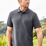 Mens Crew Short Sleeve Polo