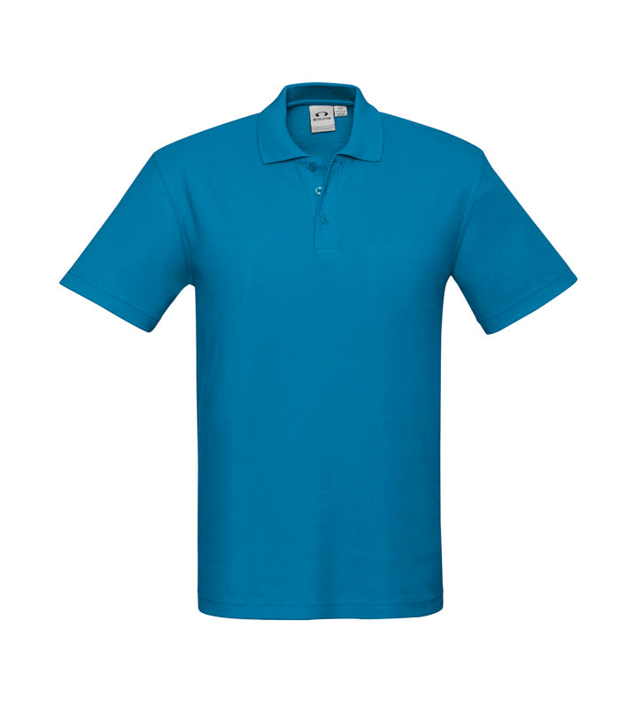 Mens Crew Short Sleeve Polo