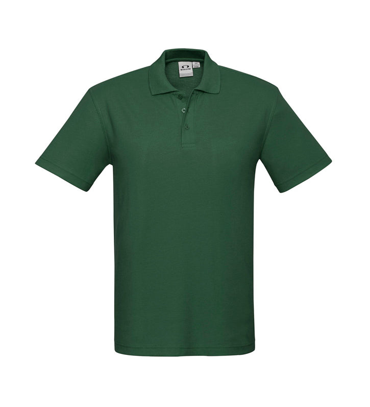 Mens Crew Short Sleeve Polo