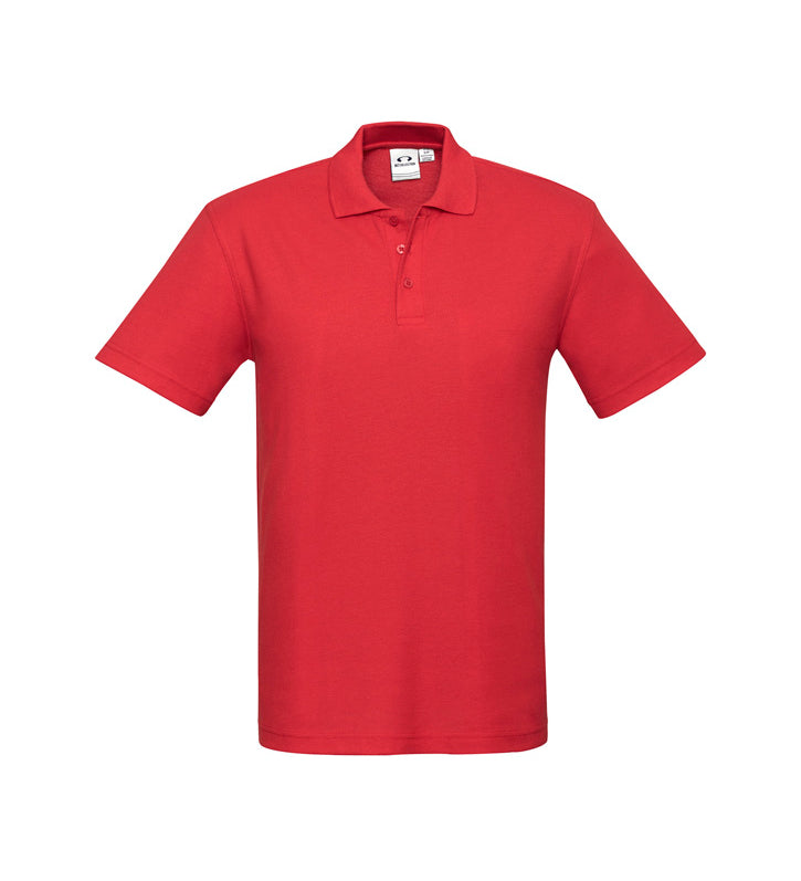 Mens Crew Short Sleeve Polo
