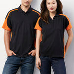 Mens Talon Short Sleeve Polo