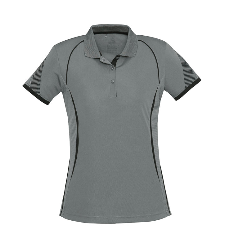 Fashion Biz P405LS Womens Razor Short Sleeve Polo