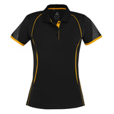 Fashion Biz P405LS Womens Razor Short Sleeve Polo