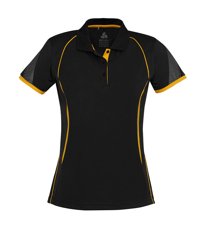 Fashion Biz P405LS Womens Razor Short Sleeve Polo