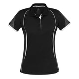 Fashion Biz P405LS Womens Razor Short Sleeve Polo
