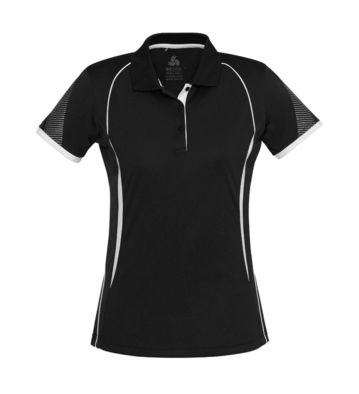 Fashion Biz P405LS Womens Razor Short Sleeve Polo