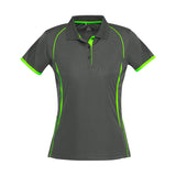 Fashion Biz P405LS Womens Razor Short Sleeve Polo