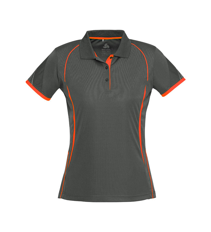 Fashion Biz P405LS Womens Razor Short Sleeve Polo
