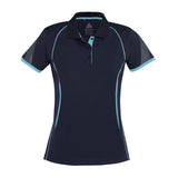 Fashion Biz P405LS Womens Razor Short Sleeve Polo