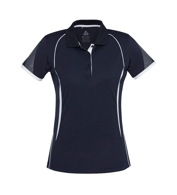 Fashion Biz P405LS Womens Razor Short Sleeve Polo