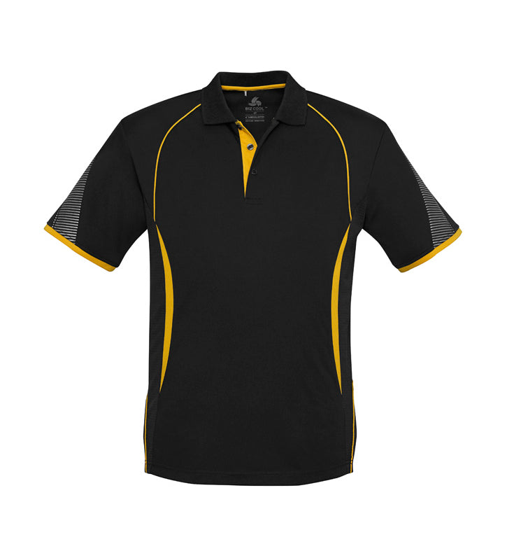 Fashion Biz P405MS Mens Razor Short Sleeve Polo