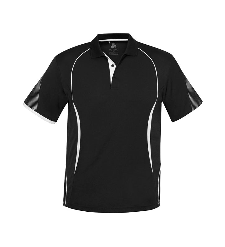 Fashion Biz P405MS Mens Razor Short Sleeve Polo