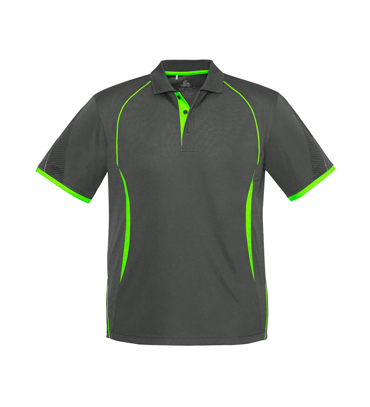 Fashion Biz P405MS Mens Razor Short Sleeve Polo