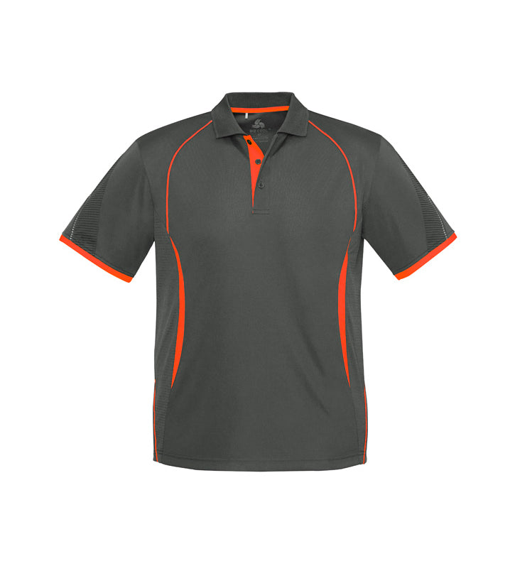 Fashion Biz P405MS Mens Razor Short Sleeve Polo