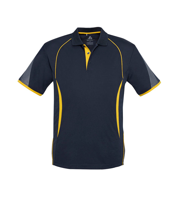Fashion Biz P405MS Mens Razor Short Sleeve Polo