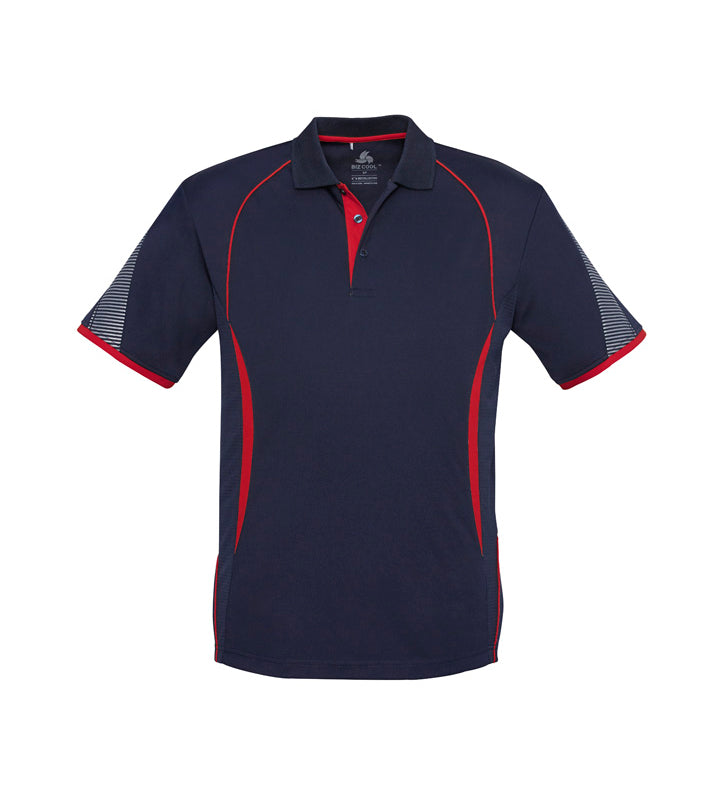 Fashion Biz P405MS Mens Razor Short Sleeve Polo