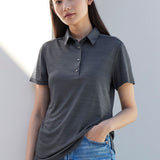 Fashion Biz P410LS Womens Orbit Short Sleeve Polo