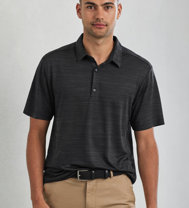 Fashion Biz P410MS Mens Orbit Short Sleeve Polo