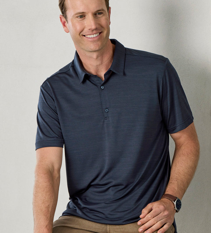 Fashion Biz P410MS Mens Orbit Short Sleeve Polo