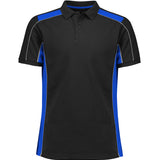 Fashion Biz P413US Unisex Grid Short Sleeve Polo