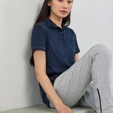 Fashion Biz P419LS Womens Dart Short Sleeve Polo