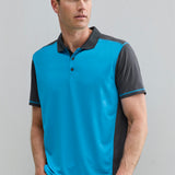 Fashion Biz P419MS Mens Dart Short Sleeve Polo