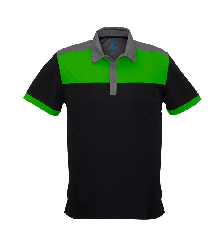 Fashion Biz P500MS Mens Charger Short Sleeve Polo