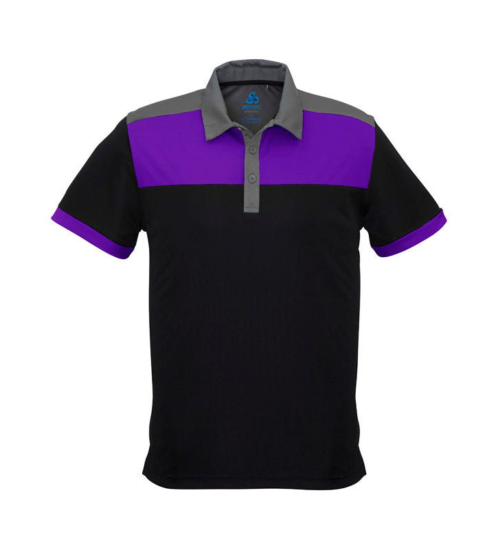 Fashion Biz P500MS Mens Charger Short Sleeve Polo